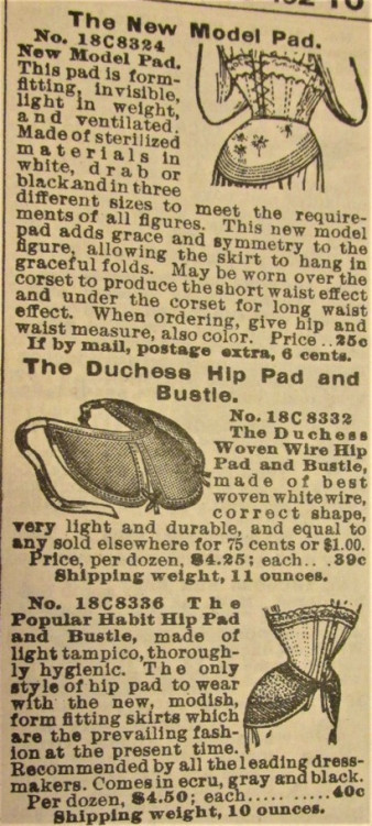 Modele de captusire din catalogul Sears din 1905